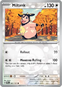 Miltank Poke ball Holo 81